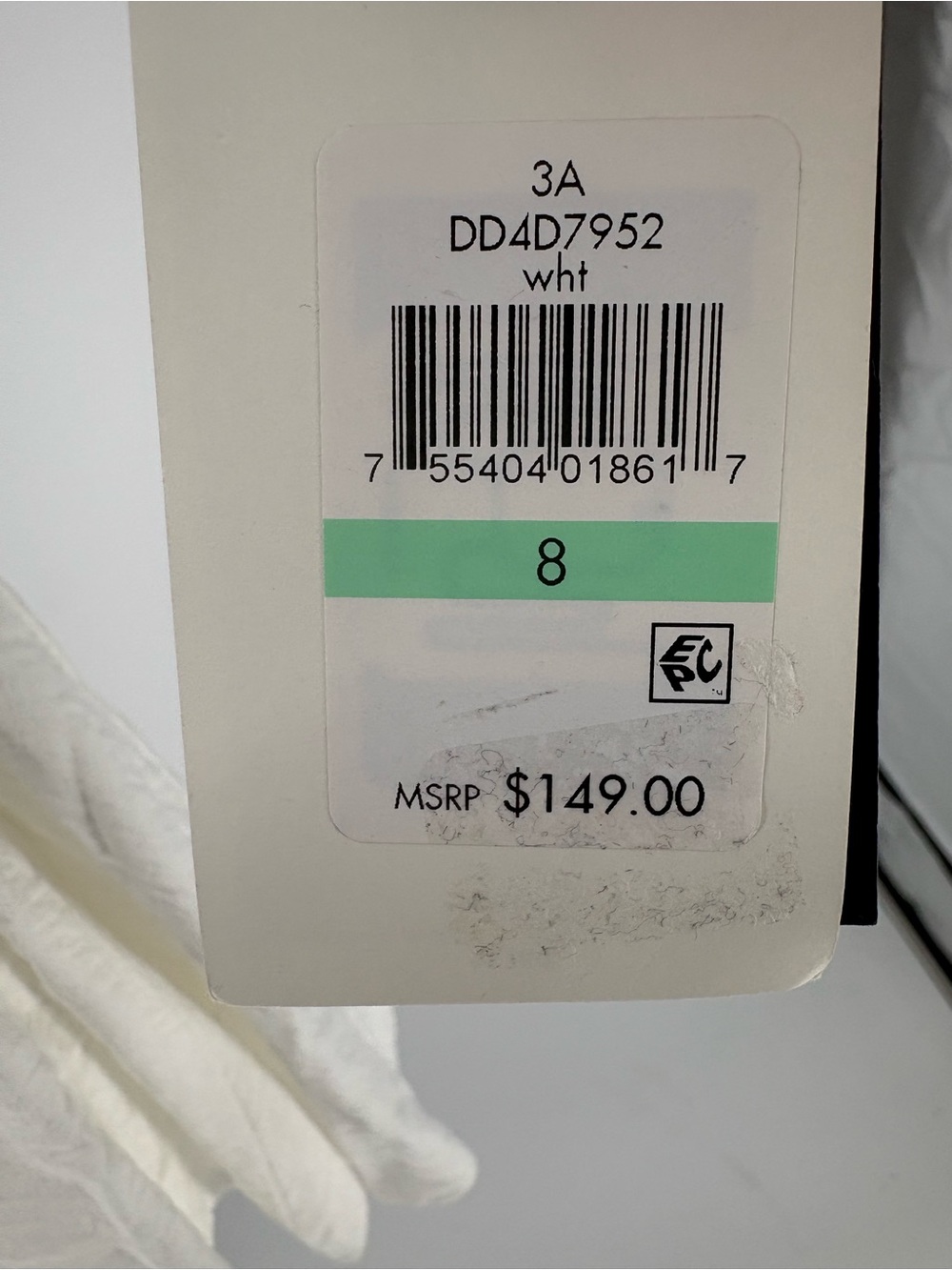 New DKNY white dress retail $149 size 8 - Picture 5 of 6